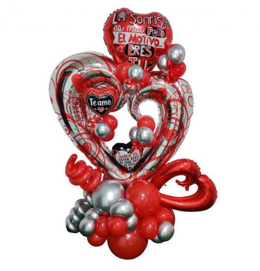 BA03 - Love Balloons Bouquet