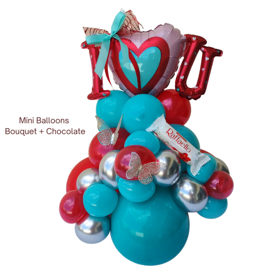BA08 - Mini Balloons Bouquet