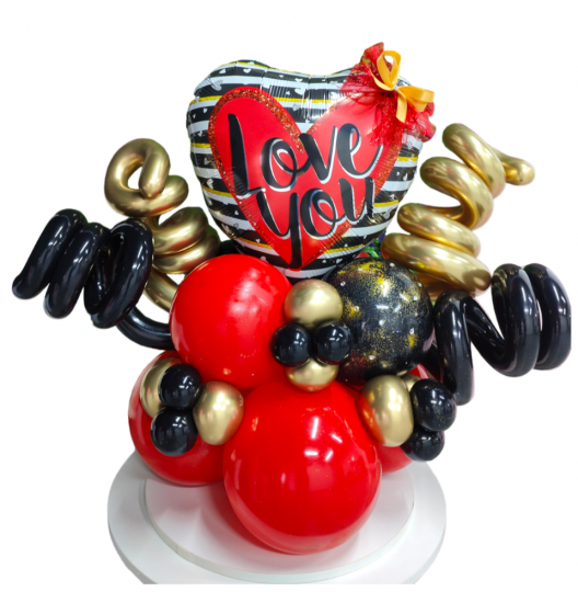 BA05 - Love Balloons Bouquet