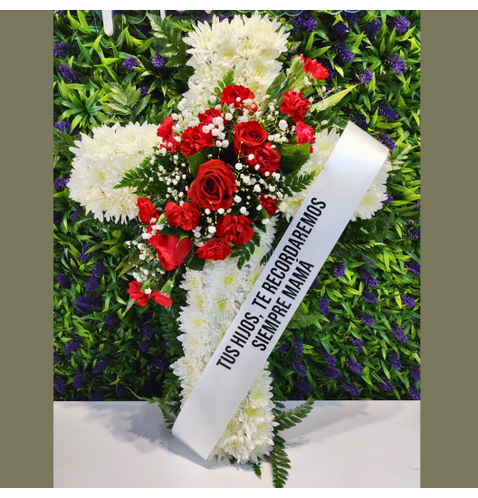 CR01 - Elegantes Arreglos Florales Naturales para Funerales | Flores de Condolencia