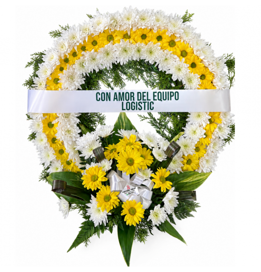 CO01 - Corona de Flores para Homenajes Fúnebres | Coronas de Condolencias
