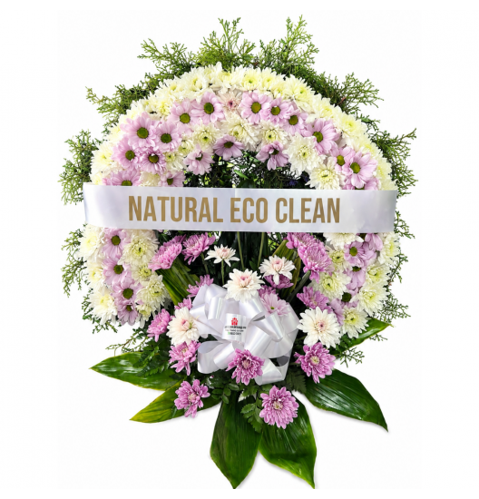 CO02 - Corona de Flores para Homenajes Fúnebres | Coronas de Condolencias