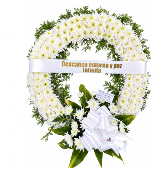 CO03 - Corona de Flores para Homenajes Fúnebres | Coronas de Condolencias
