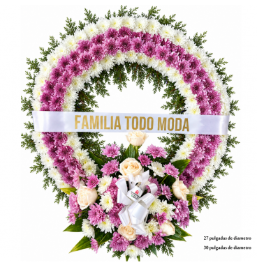 CO03 - Corona de Flores para Homenajes Fúnebres | Coronas de Condolencias