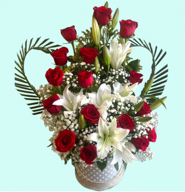 MD35 - Lirios y Rosas