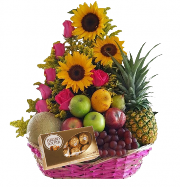 CF04 - Canasta de Frutas y Flores