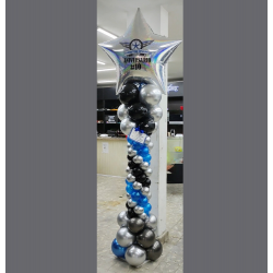CG03Columna de Globos Diseño Romano