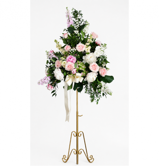 PD08-Pedestal Floral Elegante