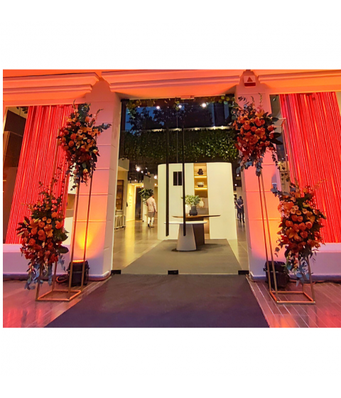 PD03 Pedestal floral para eventos elegantes