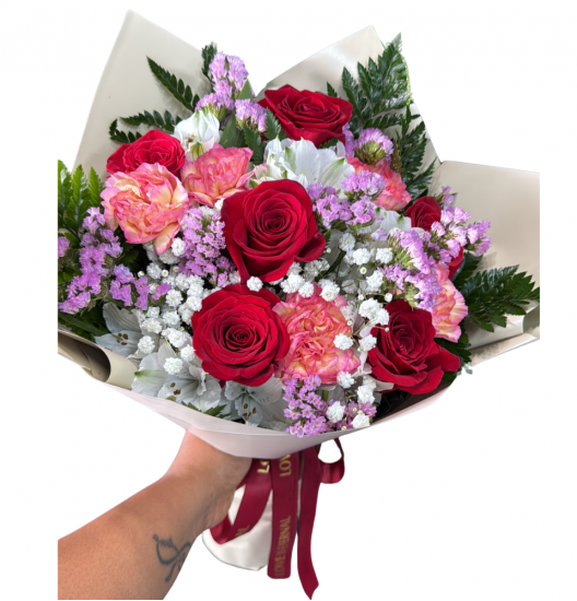 BQ02-Bouquet Romance Premium
