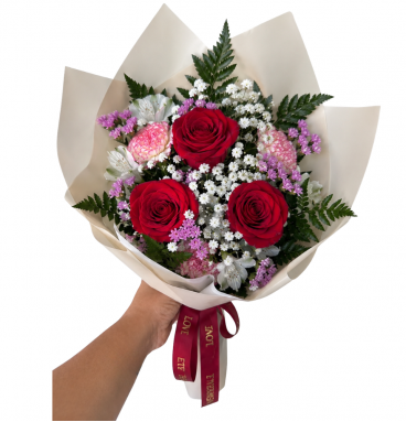 BQ02-Bouquet Romance Premium