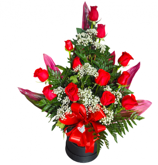 RO07 - Arreglo de 12 Rosas