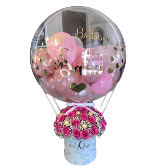 CU02 - Caja de Rosas Cumpleaños