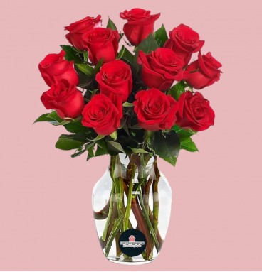 VD11 - Vase of 12 roses