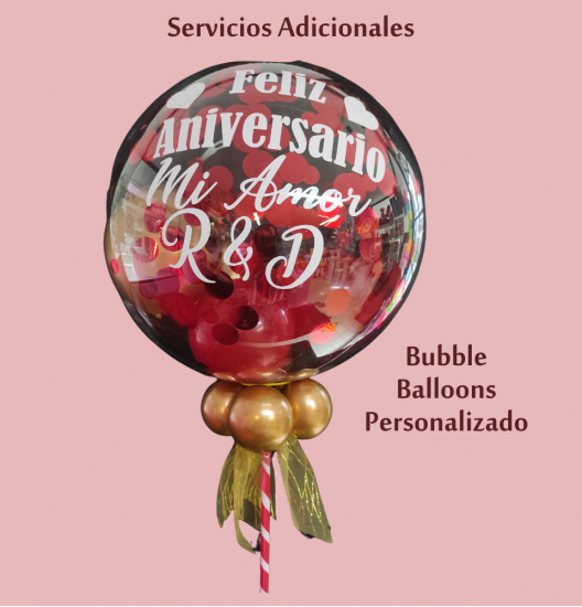 SVG01 - Globo Burbuja Personalizado