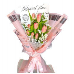 TL01 - Bouquet Encanto Rosa de Tulipanes TL01 - Bouquet Encanto Rosa de Tulipanes