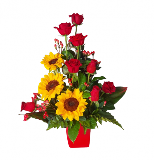 VA03 - Rosas y Girasoles